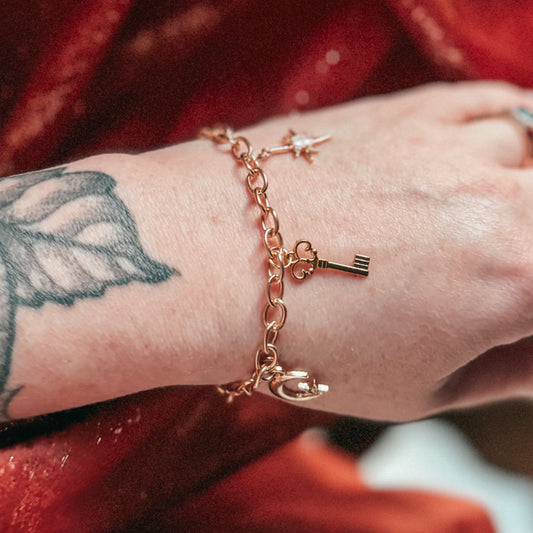 Muse Chain™ Collectors Bracelet – Candles Charm Collector Bracelet